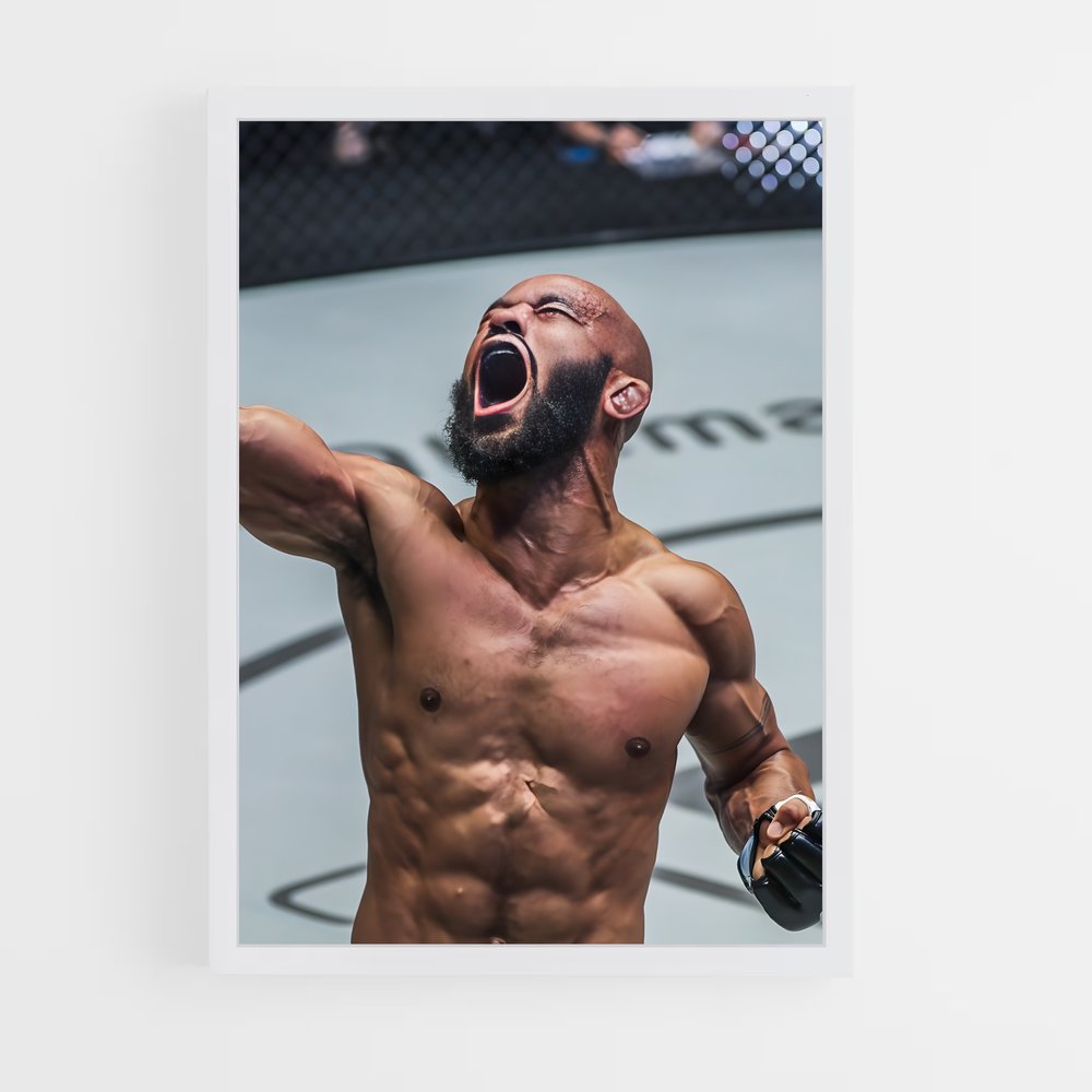 Poster Randy Silva: La Victoire – affiche Muay Thai (vue 3)